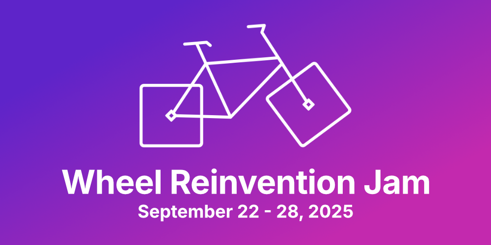 Wheel Reinvention Jam, September 22 - 28, 2025